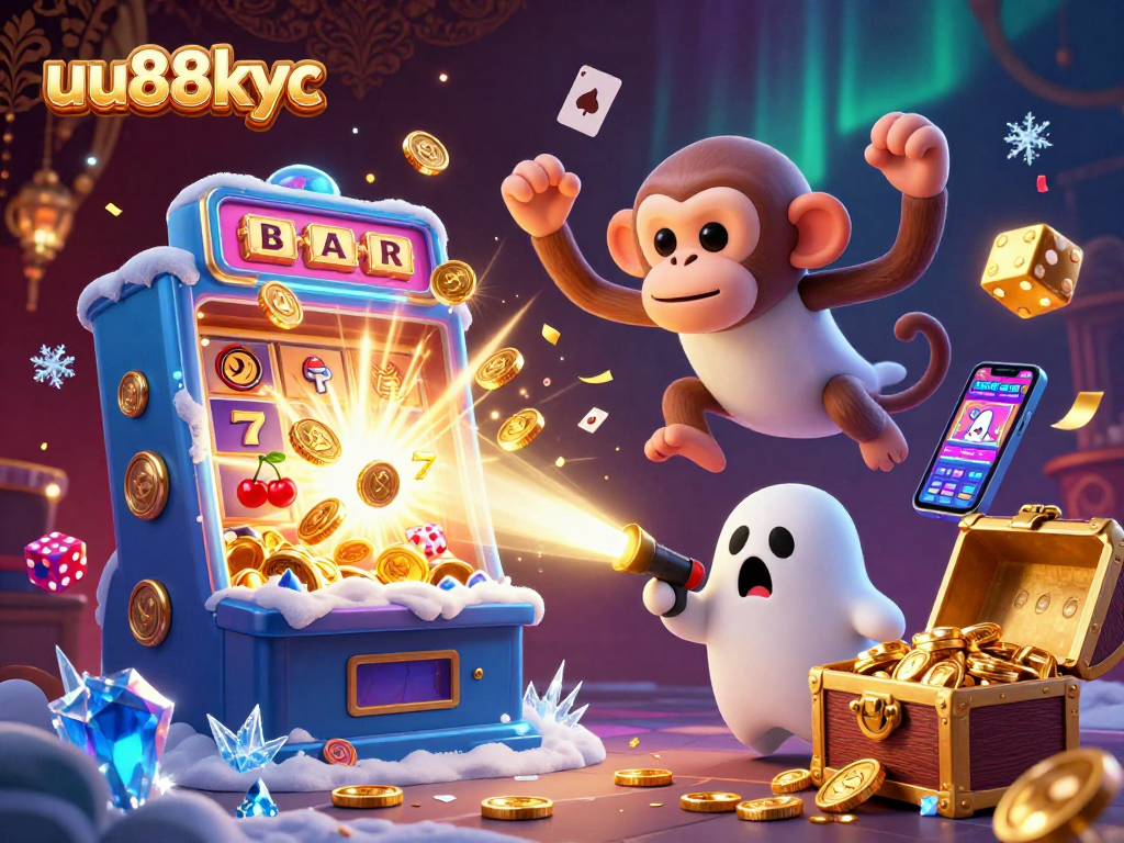 uu88kyc captivates players with dynamic casino excitement, featuring coins and games in action.