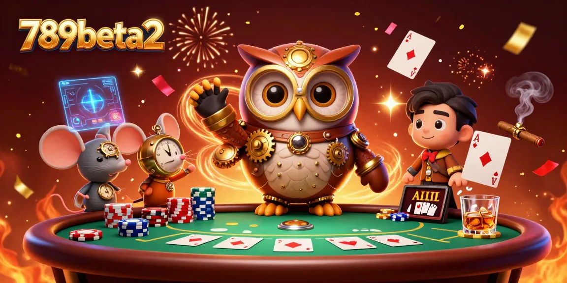 Experience thrilling poker strategies at 789beta2 with engaging 3D elements and vibrant casino ambiance.