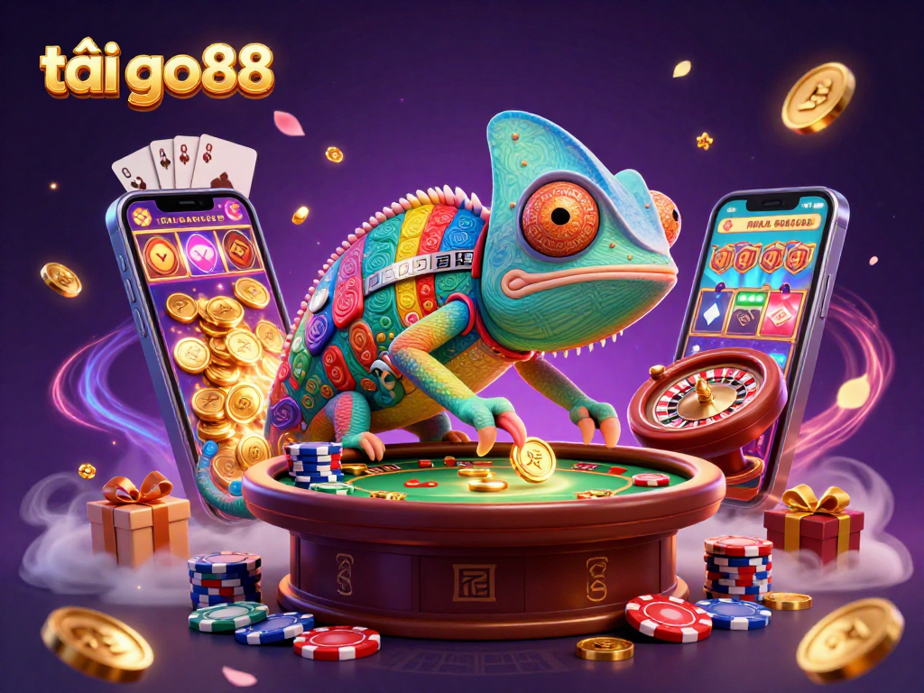 Win big with tải go88 while enjoying vibrant casino action in a colorful 3D scene.