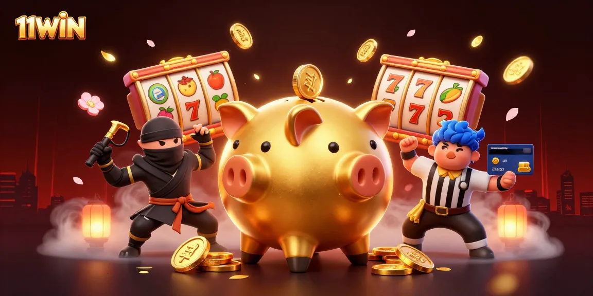 Experience winning strategies at 11WIN Casino with engaging 3D slot games and vibrant characters.