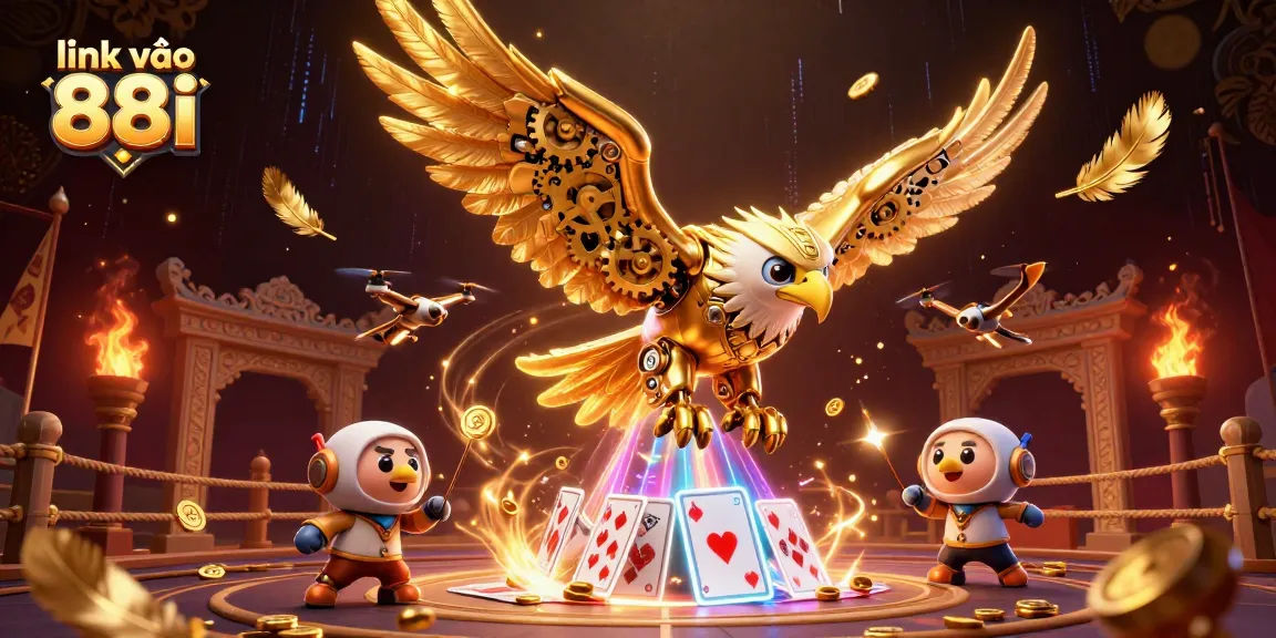 Engage in thrilling betting experiences with link vào 88i showcasing dynamic 3D art and vibrant casino elements.