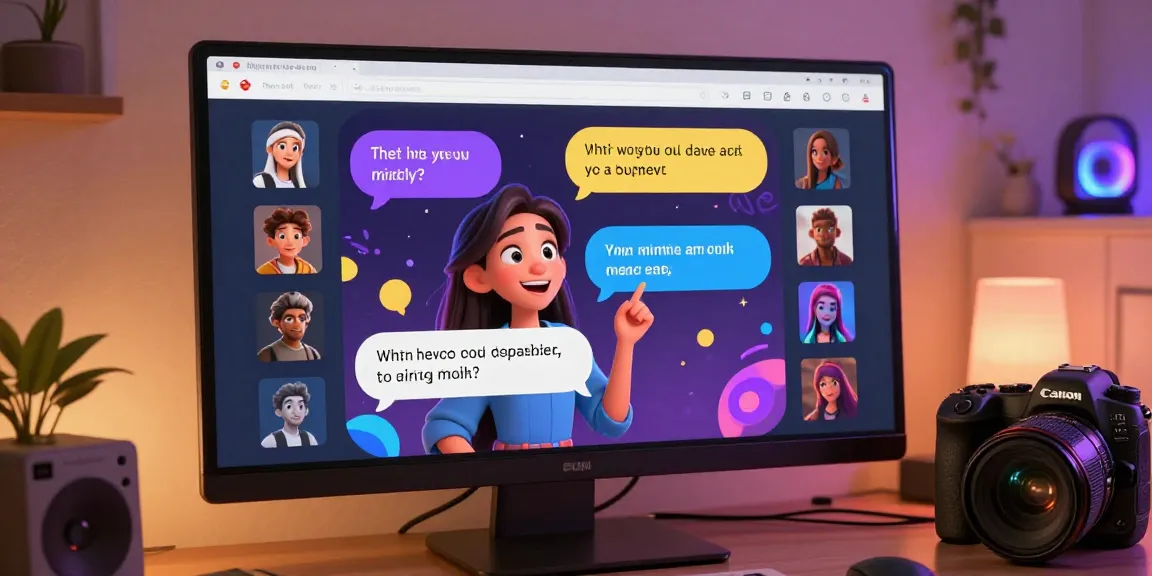 Interactive NSFW AI chat scene showcasing engaging character and vibrant user interface for stimulating conversations.