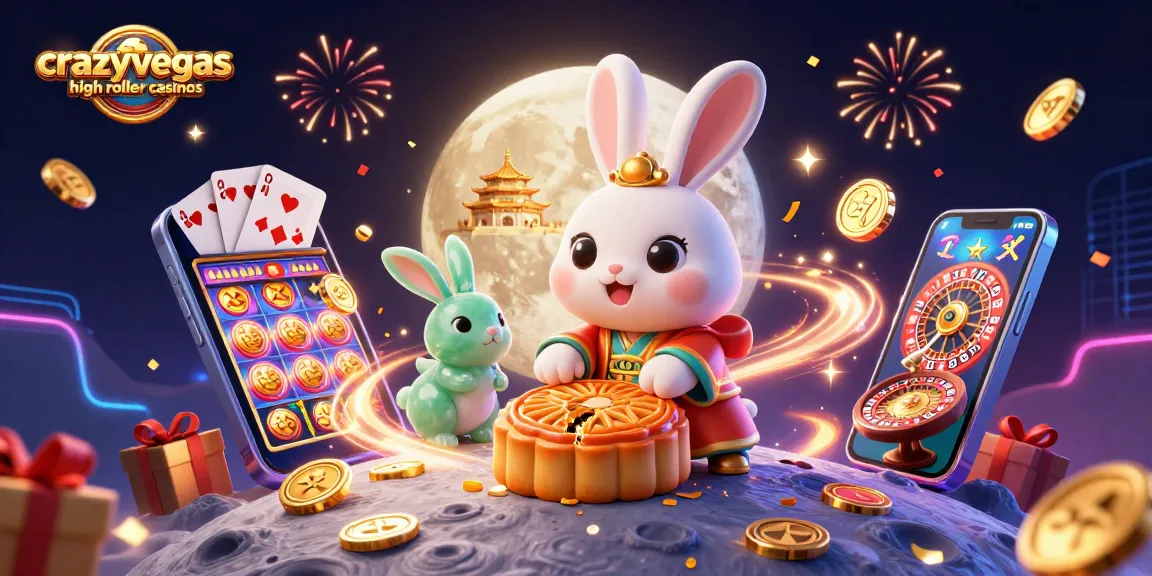 Experience the thrill of crazyvegas high roller casinos with animated casino elements and lively characters.