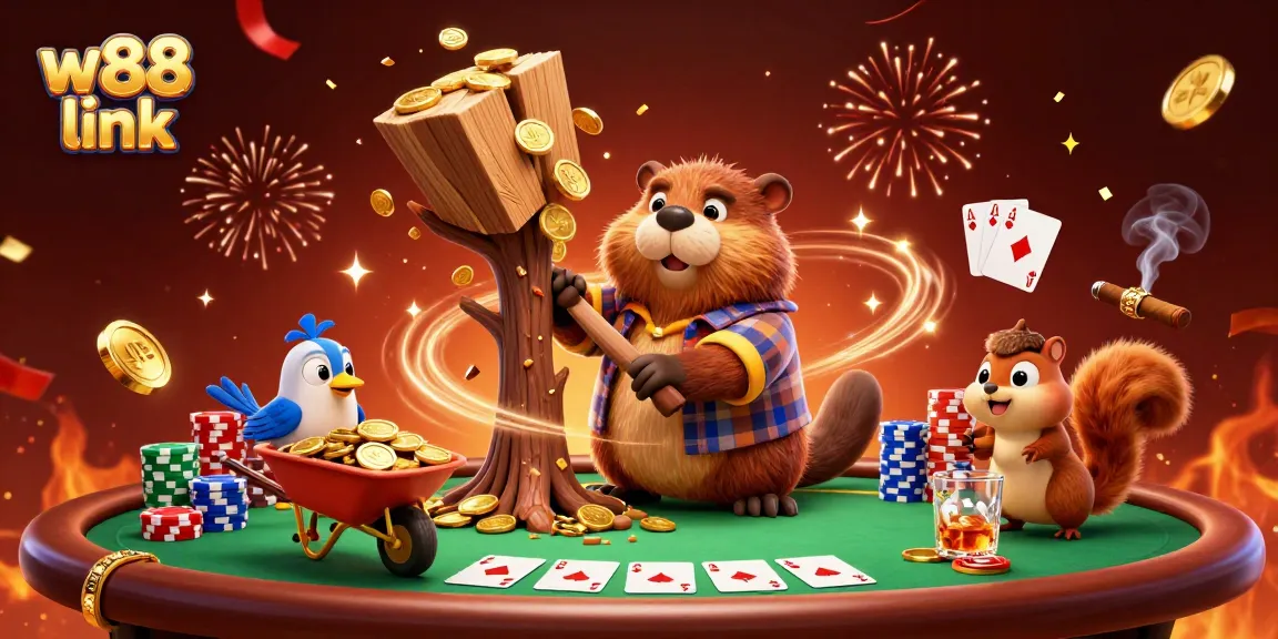 Engage with w88 link for thrilling poker moments weaving gold into an exciting casino adventure.